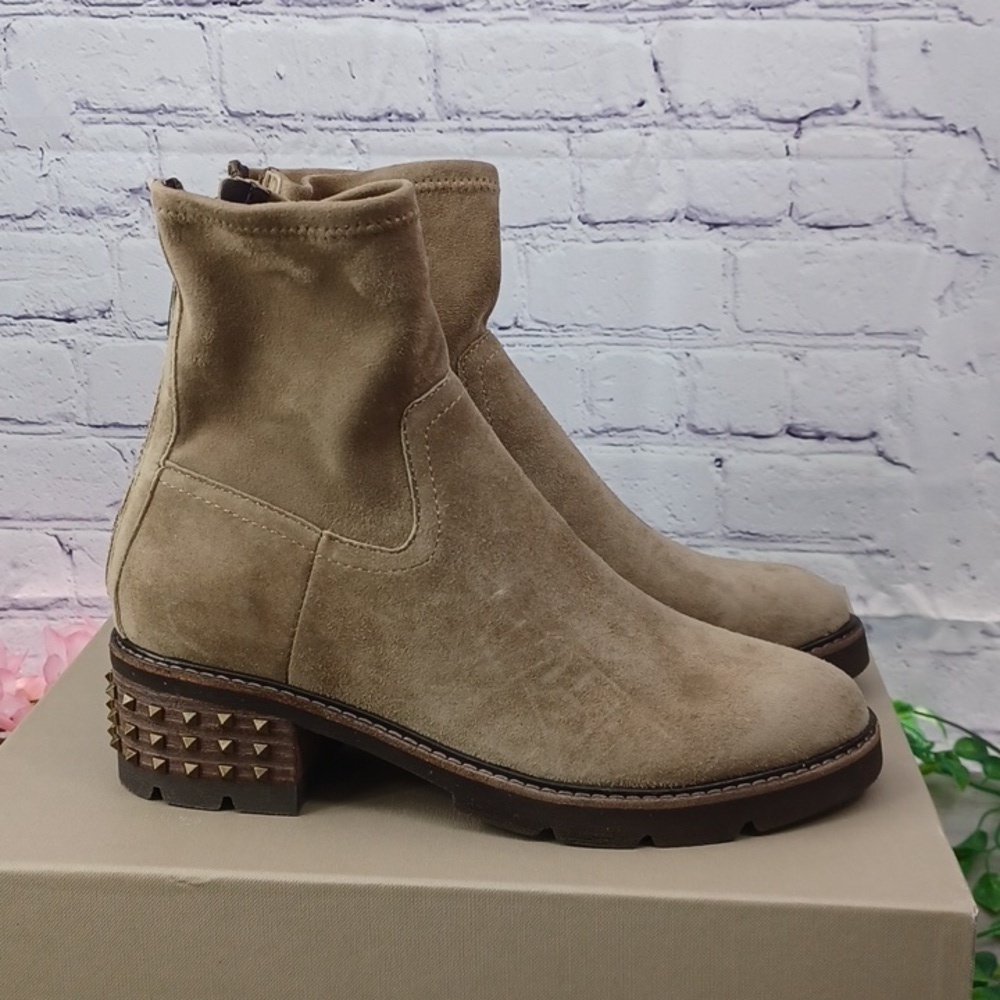 Donald J. Pliner Eryna Suede Stud Boot NIB